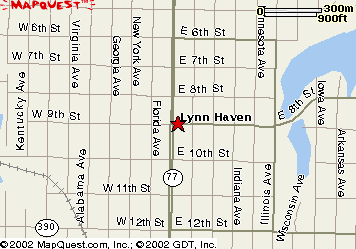 Click here for larger map of Lynn Haven Park!